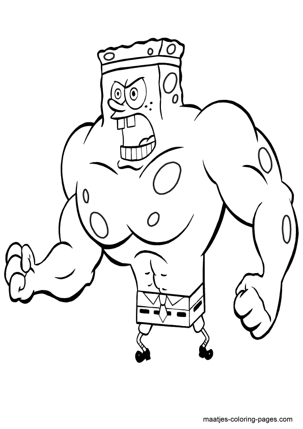 Sponge Bob kolorowanki